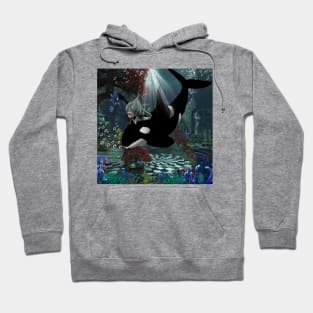 Wonderful orca with little mermaid Hoodie